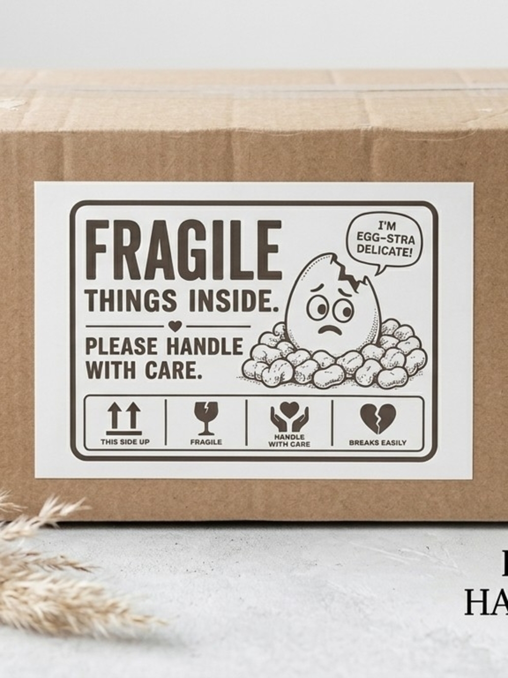 Fragile Stickers 50ct 4x6